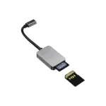 Porodo ۲in۱ USB-C Card Reader SD/MicroSD رم ریدر USB-C - تصویر 3