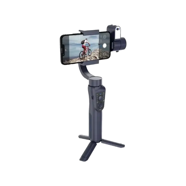 استابلایزر گیمبال Porodo ۳-Axis Ai Tracker & Light Gimbal Stabilizer — نمای اصلی محصول