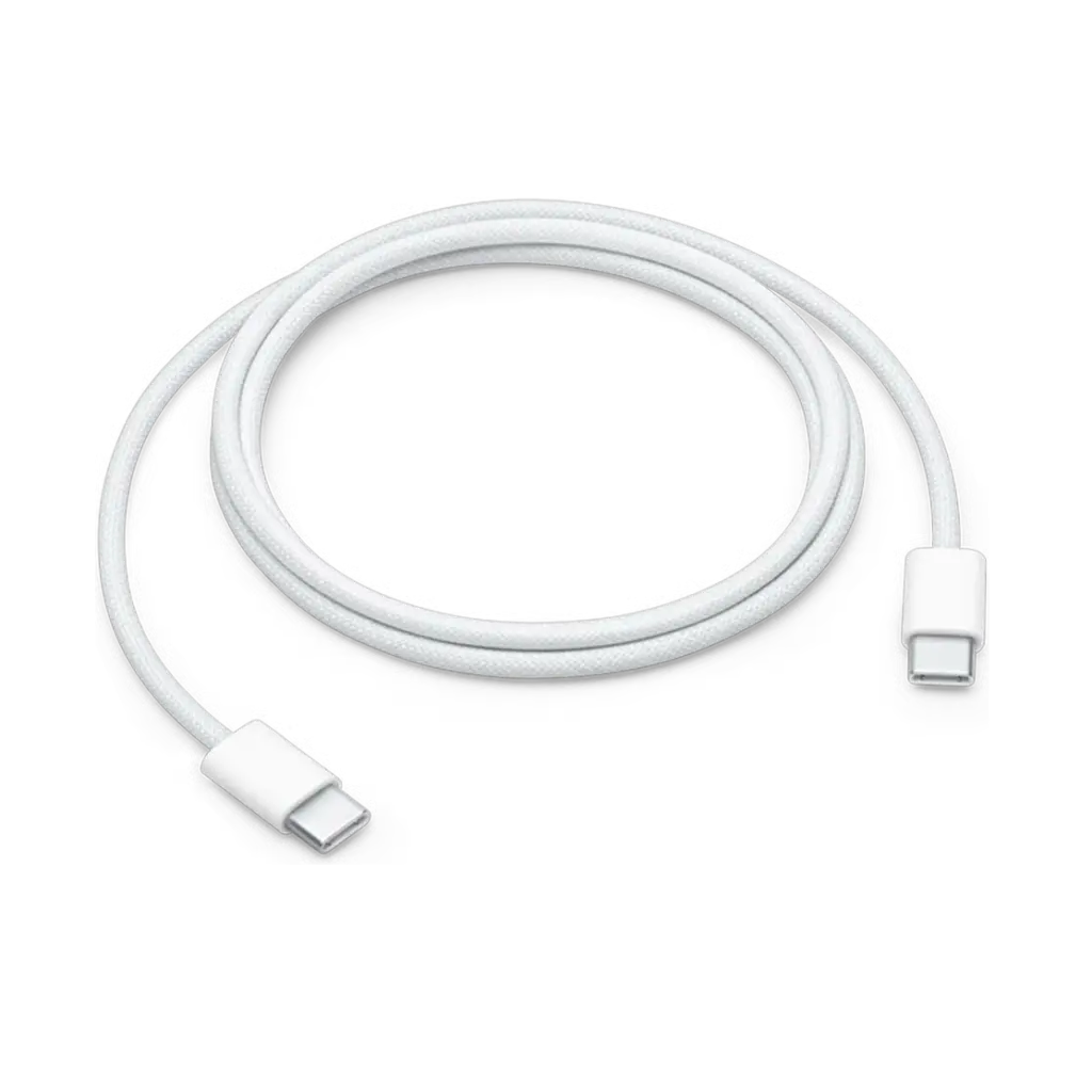 کابل USB-C کنفی اورجینال اپل یک متری (۶۰W) — نمای اصلی محصول