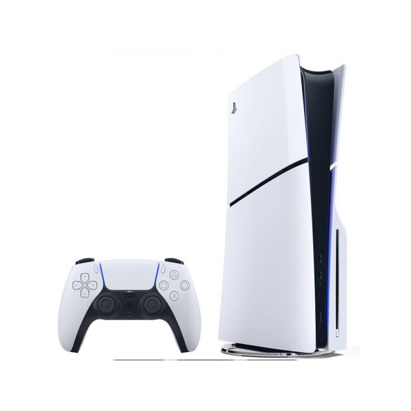 پلی استیشن ۵ اسلیم نسخه Standard دیسک خور PlayStation ۵ Slim مدل ۲۱۱۶ — نمای اصلی محصول