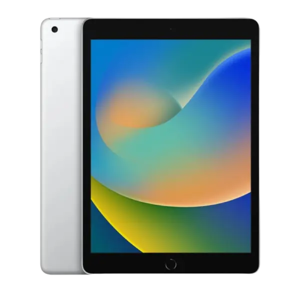 آیپد دست دوم iPad 9th رنگ سیلور حافظه 64GB مدل wifi