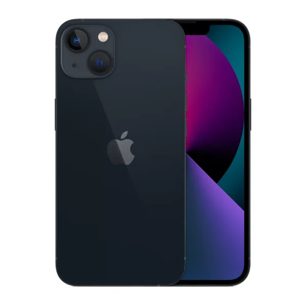 آیفون ۱۳ نرمال رنگ مشکی حافظه 128GB دوسیم CH/A شرکتی