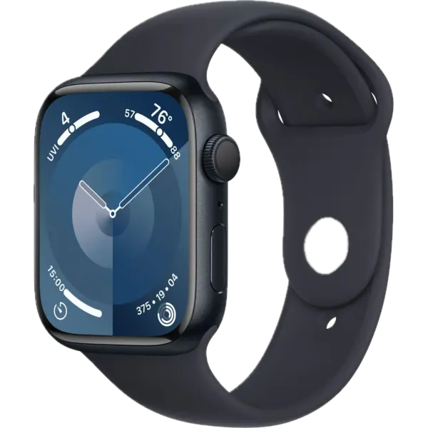 ساعت دست دوم Apple Watch S9 رنگ مشکی ۴۵ میل