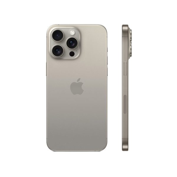 آیفون ۱۵ پرومکس ۲۵۶ گیگ رنگ نچرال دوسیم ZAA با ریجستری