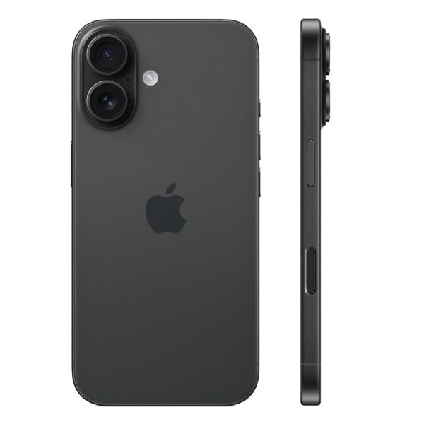 آیفون ۱۶نرمال رنگ مشکی حافظه 128GB دوسیم CH/A با ریجستری