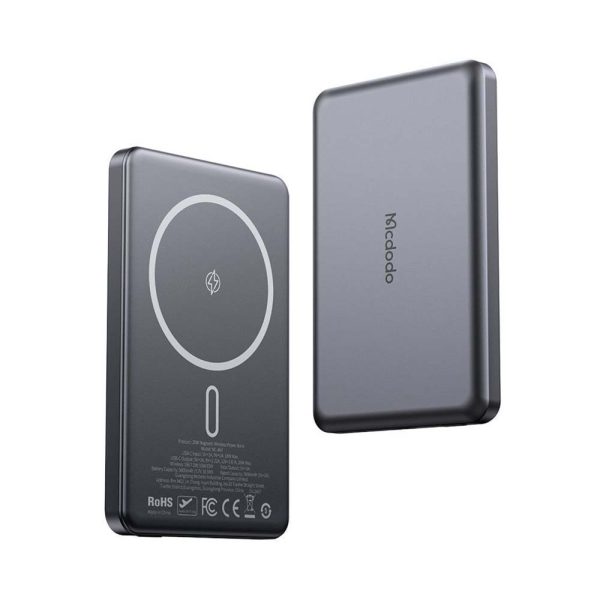 پاوربانک مگسیف وایرلس مکدودو ۵۰۰۰mAh ۲۰W Metal Ultra-Thin — نمای اصلی محصول
