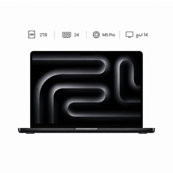 مک‌بوک اپل ۱۴ اینچ مدل مک‌بوک Pro ۲۰۲۶ M5 Pro ۲TB RAM ۲۴GB — نمای اصلی محصول