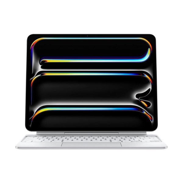 مجیک کیبورد سفید آیپد پرو ۱۳ اینچ M4 ۲۰۲۴ و M5 اپل Magic Keyboard — نمای اصلی محصول