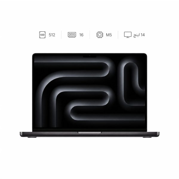 مک‌بوک ۱۴ اینچی اپل مک‌بوک Pro M5 ۵۱۲GB RAM ۱۶GB — نمای اصلی محصول