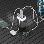 پاوربانک پاورلوژی ۴۰۰۰۰ میلی‌آمپر هیلو بیم Powerology Halo Beam ۴۰۰۰۰mAh Power Bank PD ۶۵W - تصویر 4