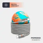 کابل شارژ پرودو Porodo 60W Type-C to Type-C Magnetic Cable - تصویر 7